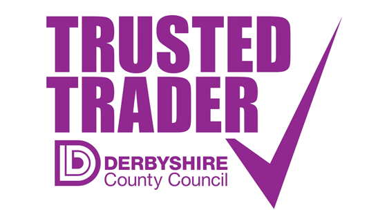 derbyshire county council trusted trader logo